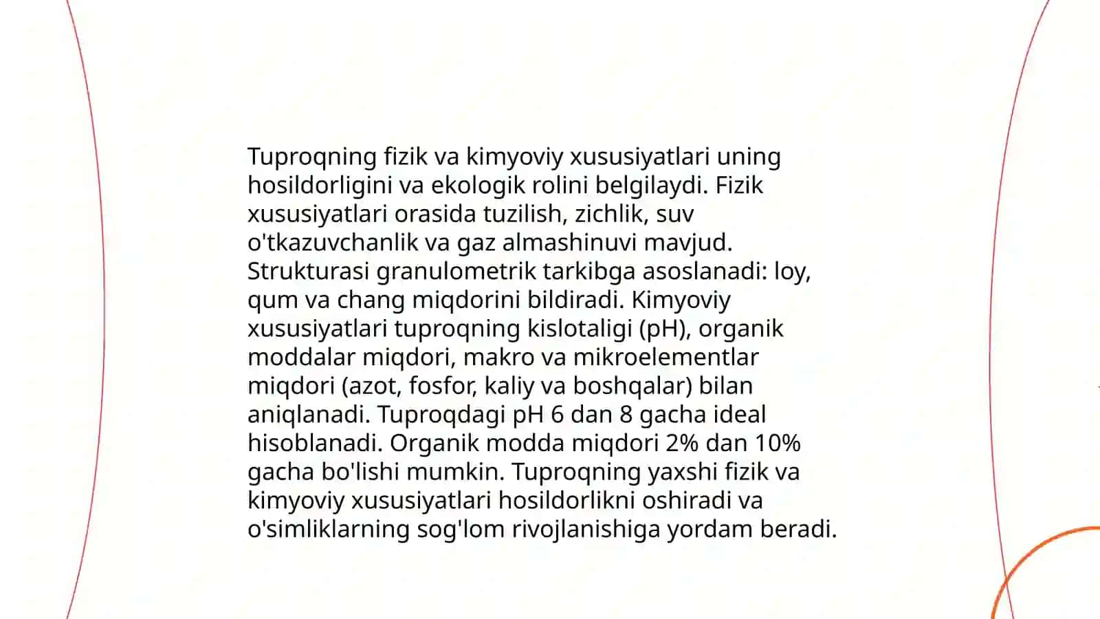 Tuproqlar tarqalishini xarakterlanishi 4