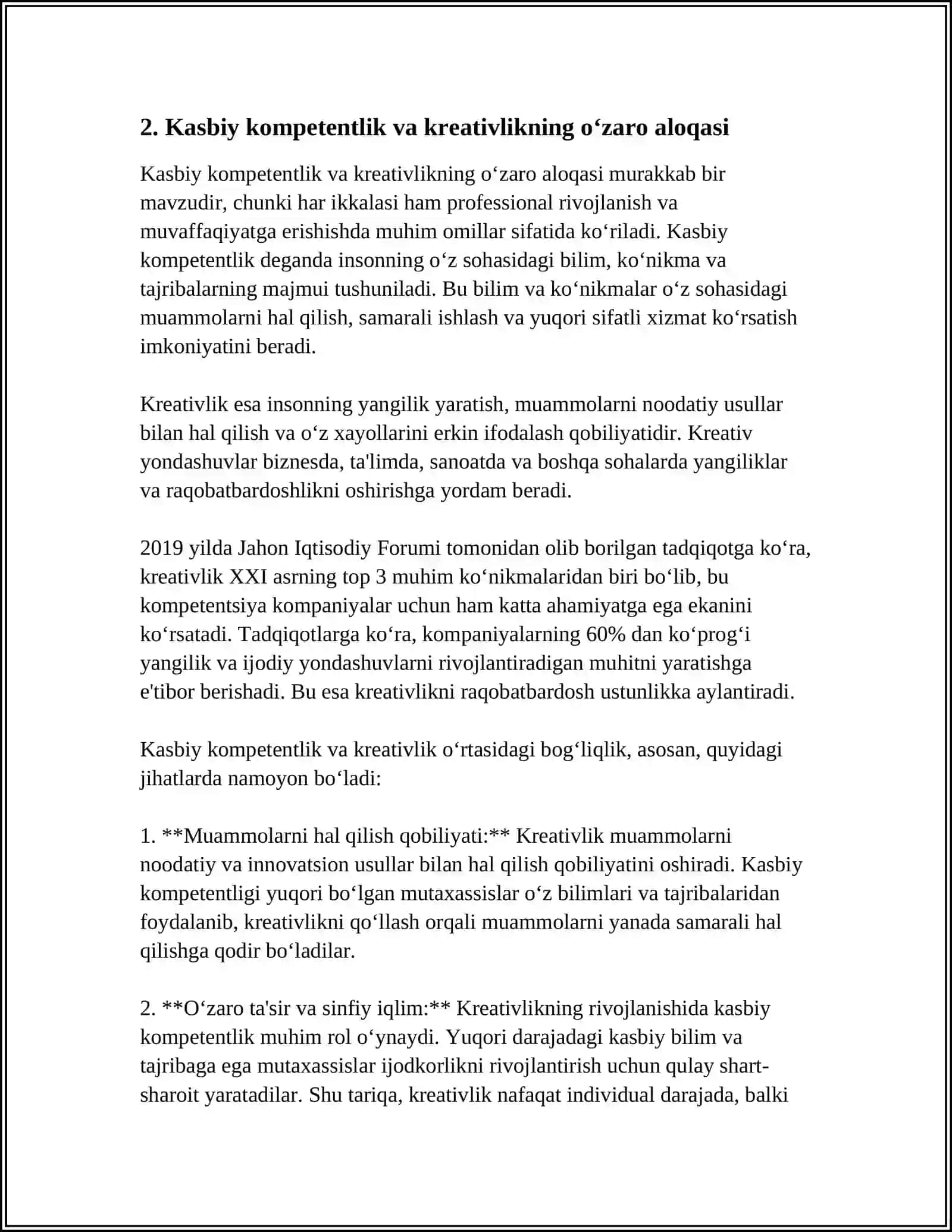 PEDAGOGIKA KASBIY KOMPONENTLIK VA KREATIVLIK 4
