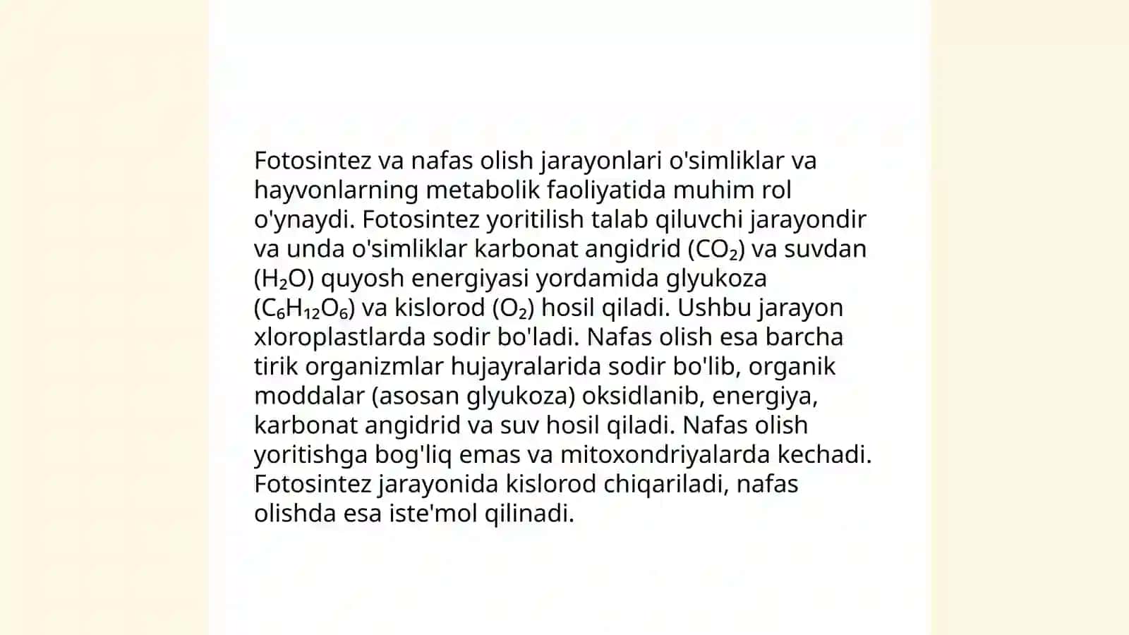O'simliklarning nafas olish jarayoni 4