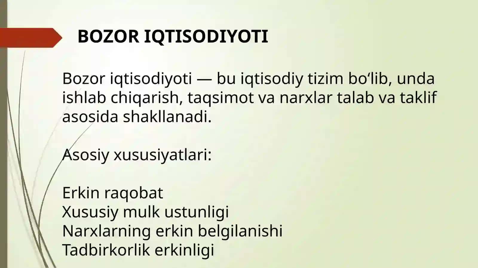 Davlatning bozor iqtisodiyotidagi roli 4