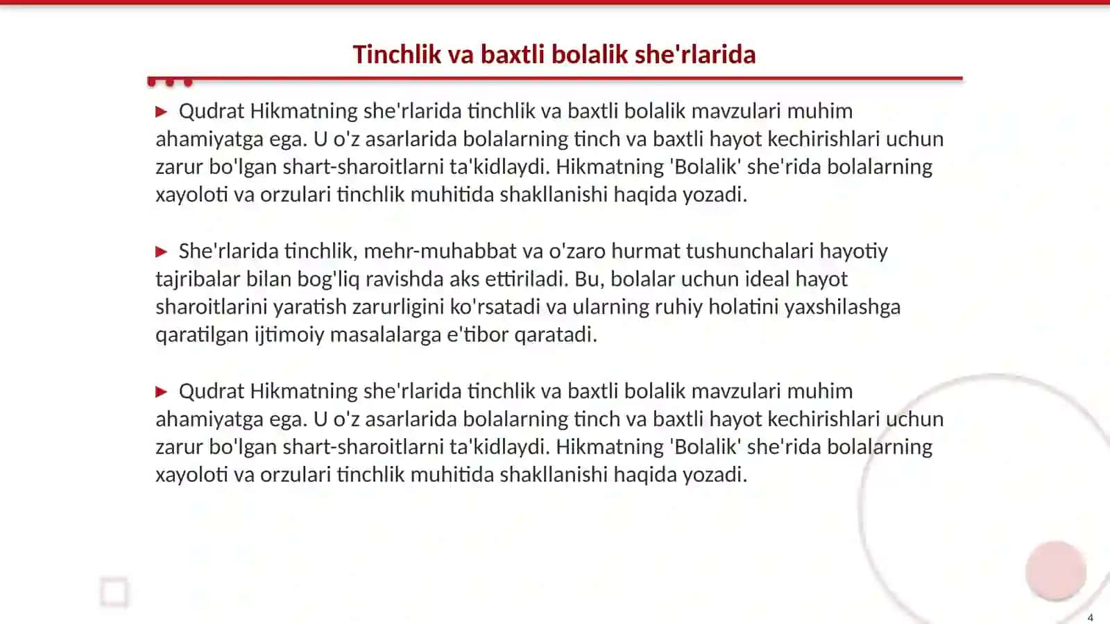 Po'lat Mo'min ijodida odob axloq mavzusi 4