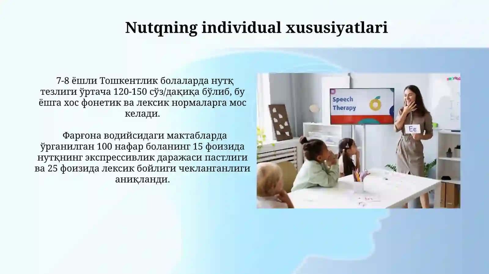 Nutqning rivojlanishi boshlangʻich sinf oʻquvchilarida 4