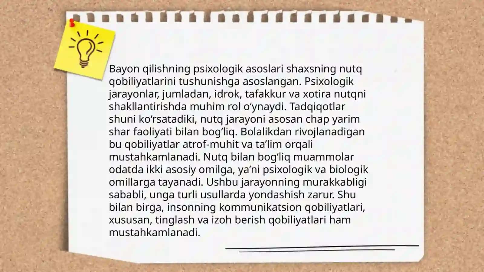 Bayon oʻtkazish metodikasi 4