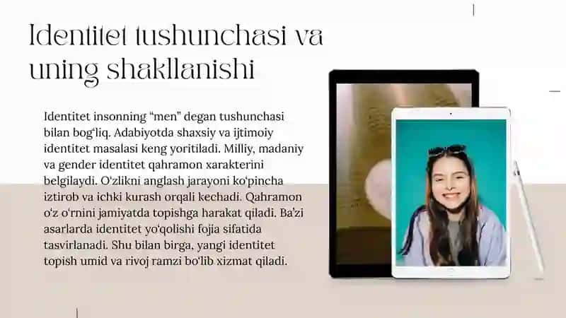 Adabiyotda shaxs erkinligi va identitet masalasi 4