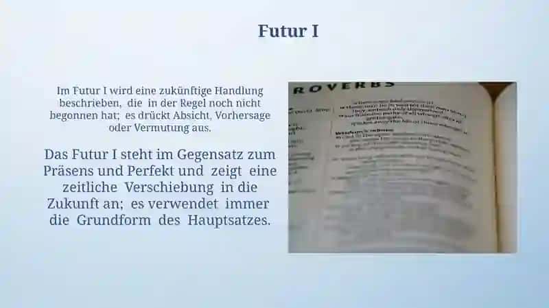 Die Verben 4