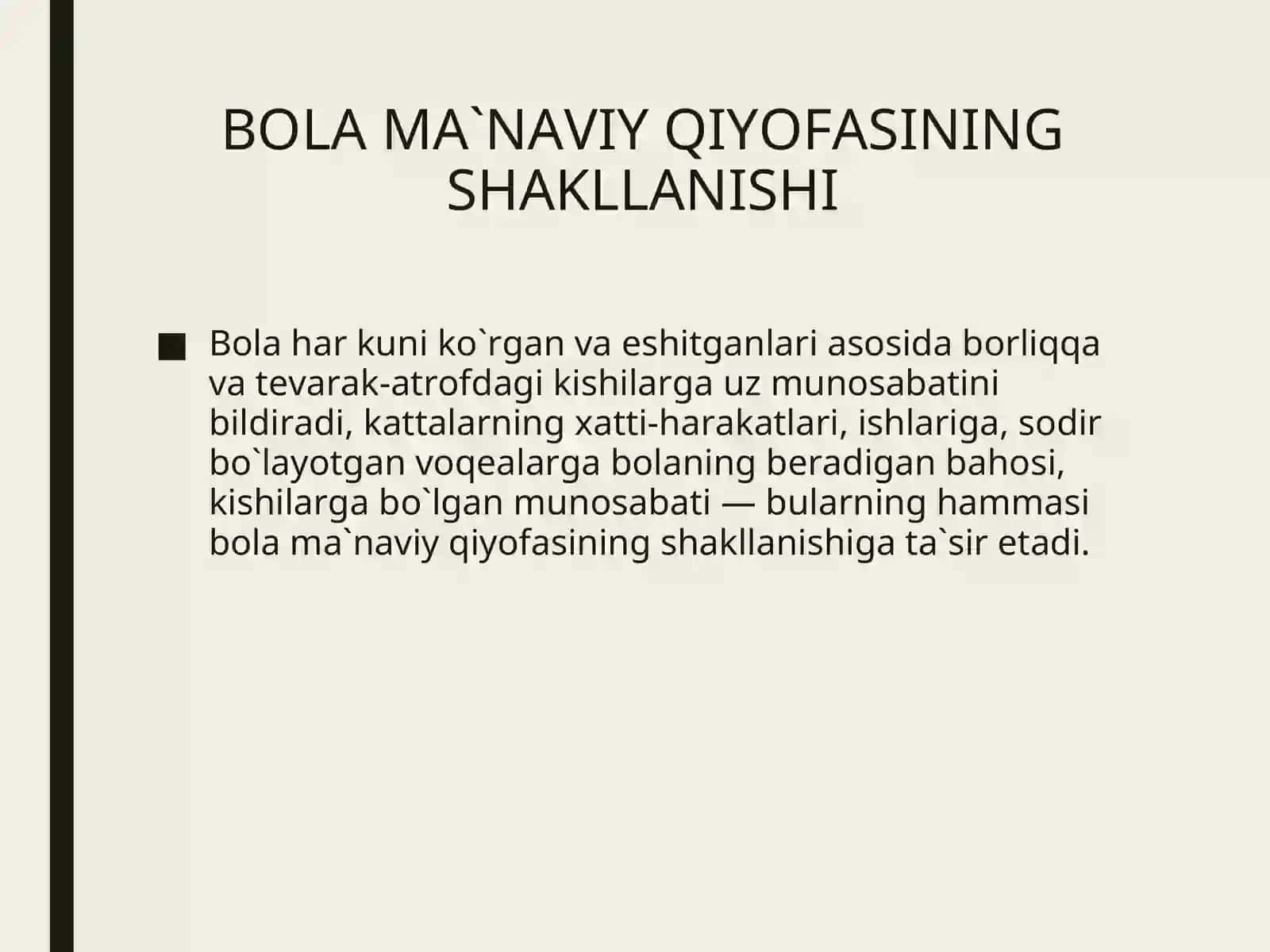 BOLA MA`NAVIY QIYOFASINING SHAKLLANISHI 4