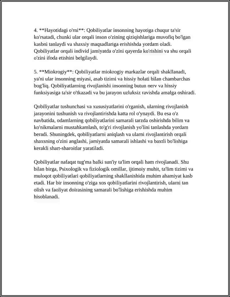 QOBILIYAT VA UNING RIVOJLANISHI 4