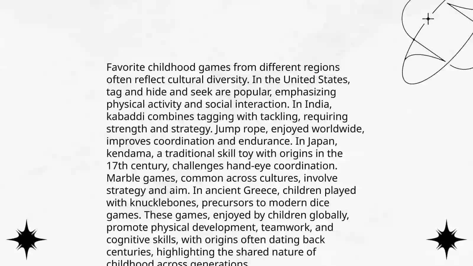 My childhood 4