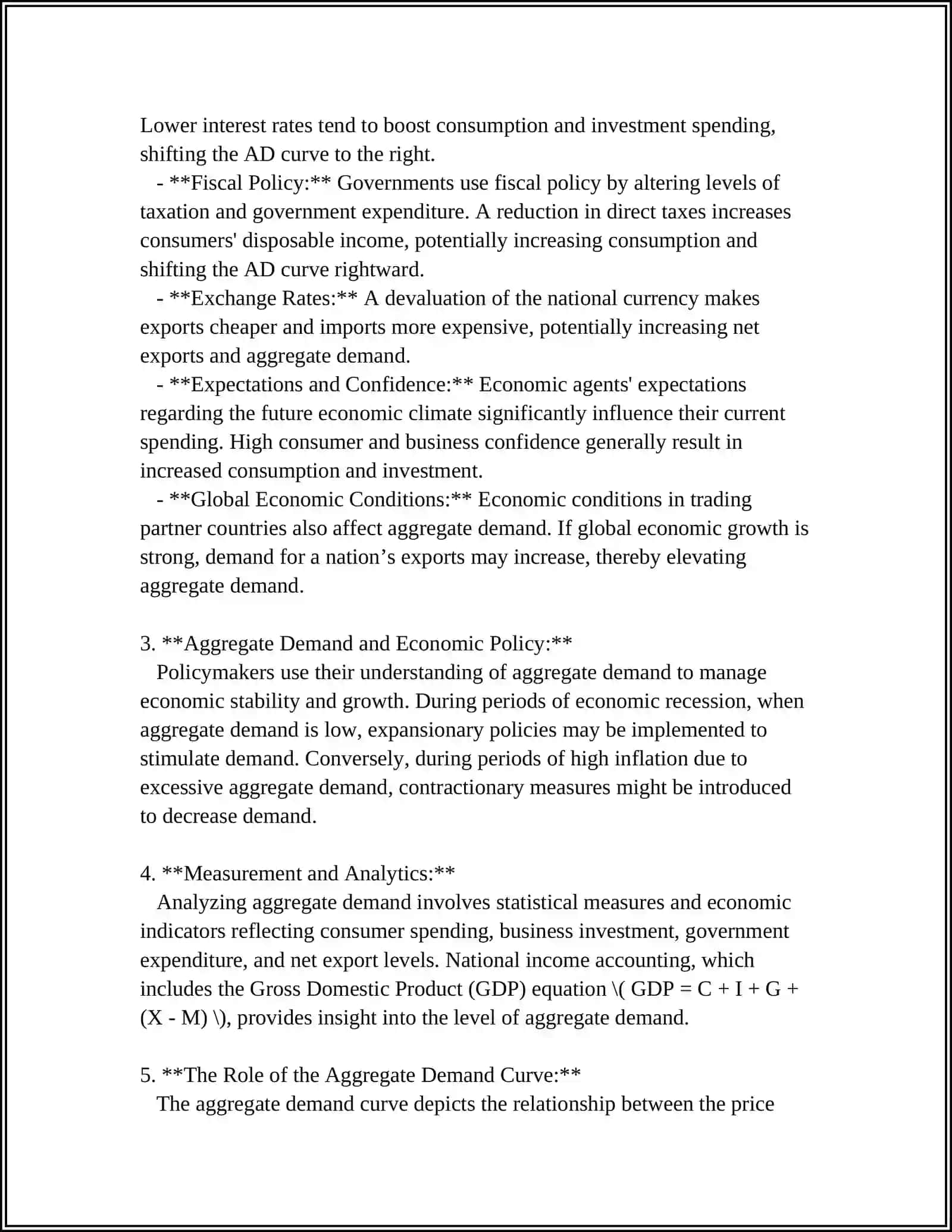 AGGREGATE DEMAND AND SUPPLY 4