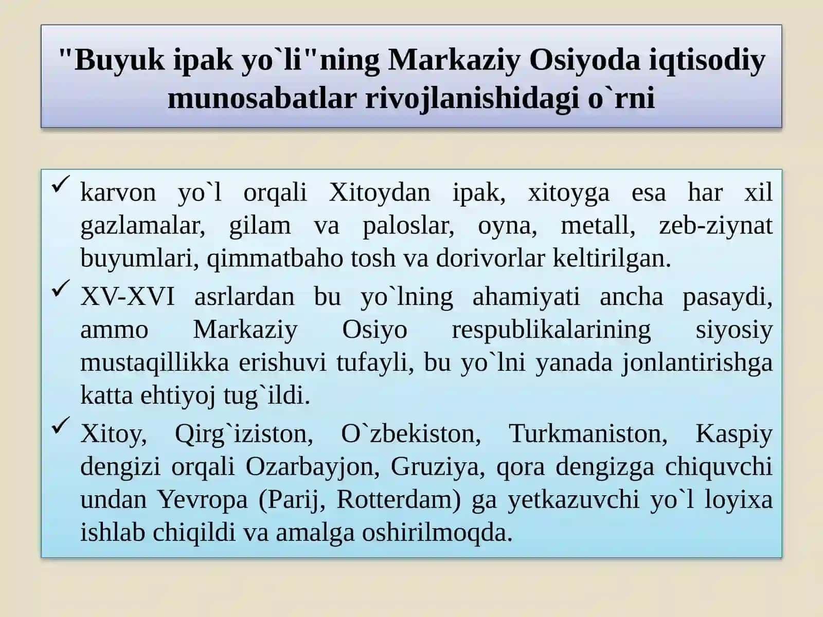 Buyuk ipak yo`li 4