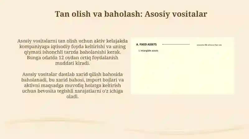 Asosiy vositalar va nomoddiy aktivlar 4