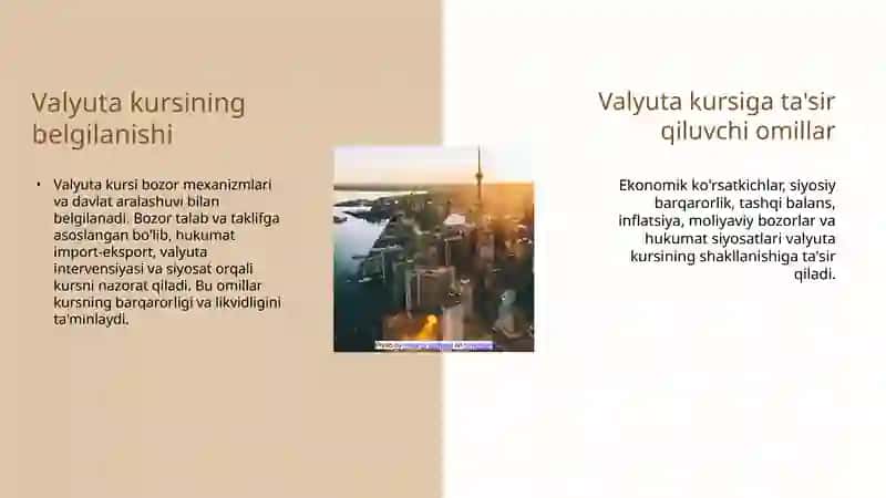 Valyutakurslari va valyuta bozorlari 4