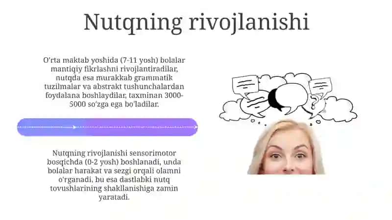 Tafakkur va nutq jarayoni 4