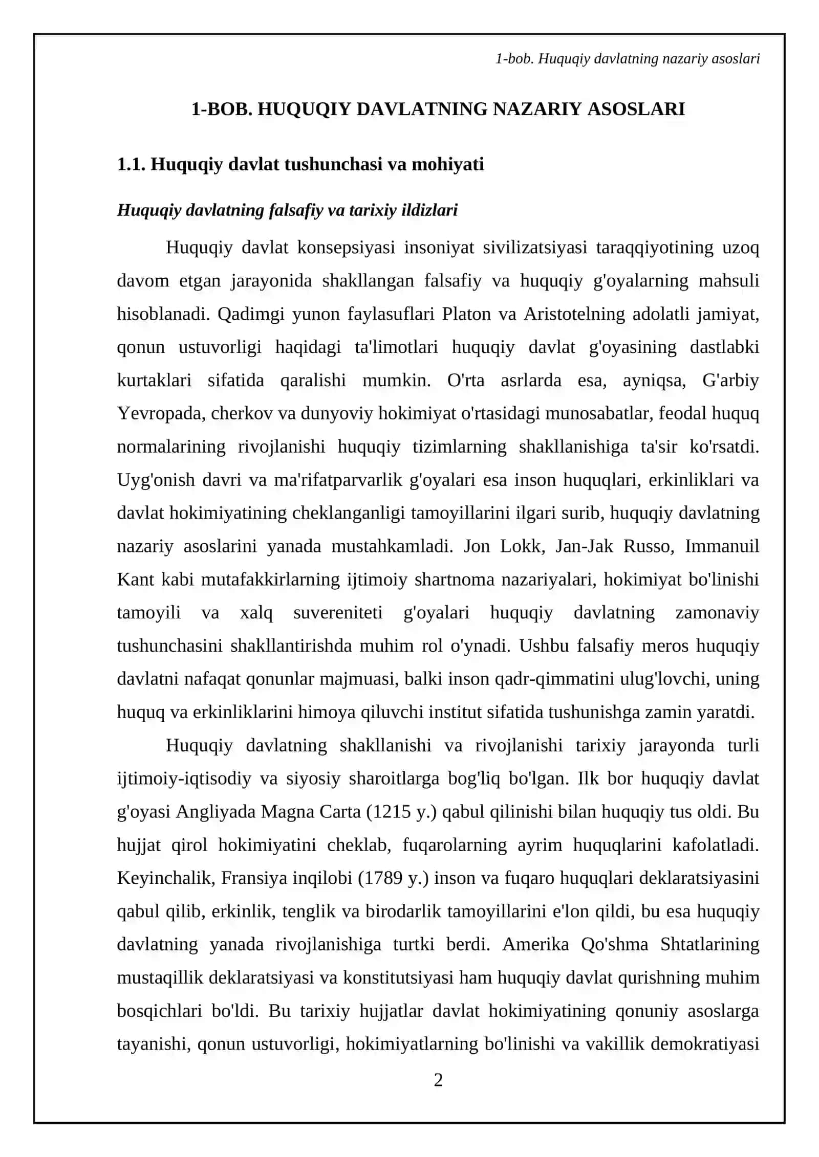 Xuquqiy davlat modeli 4