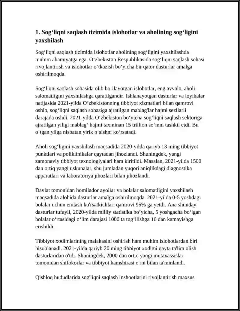 O‘ZBEKISTON RESPUBLIKASI OLIY TA’LIM FAN VA INNOVATSIYA VAZIRLIGI URGANCH RANCH TEXNALOGIYA UNIVERSITETI DAVOLASH ISHI 4