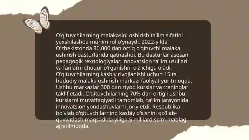 Ta'lim tizimini takomillashtirish 4