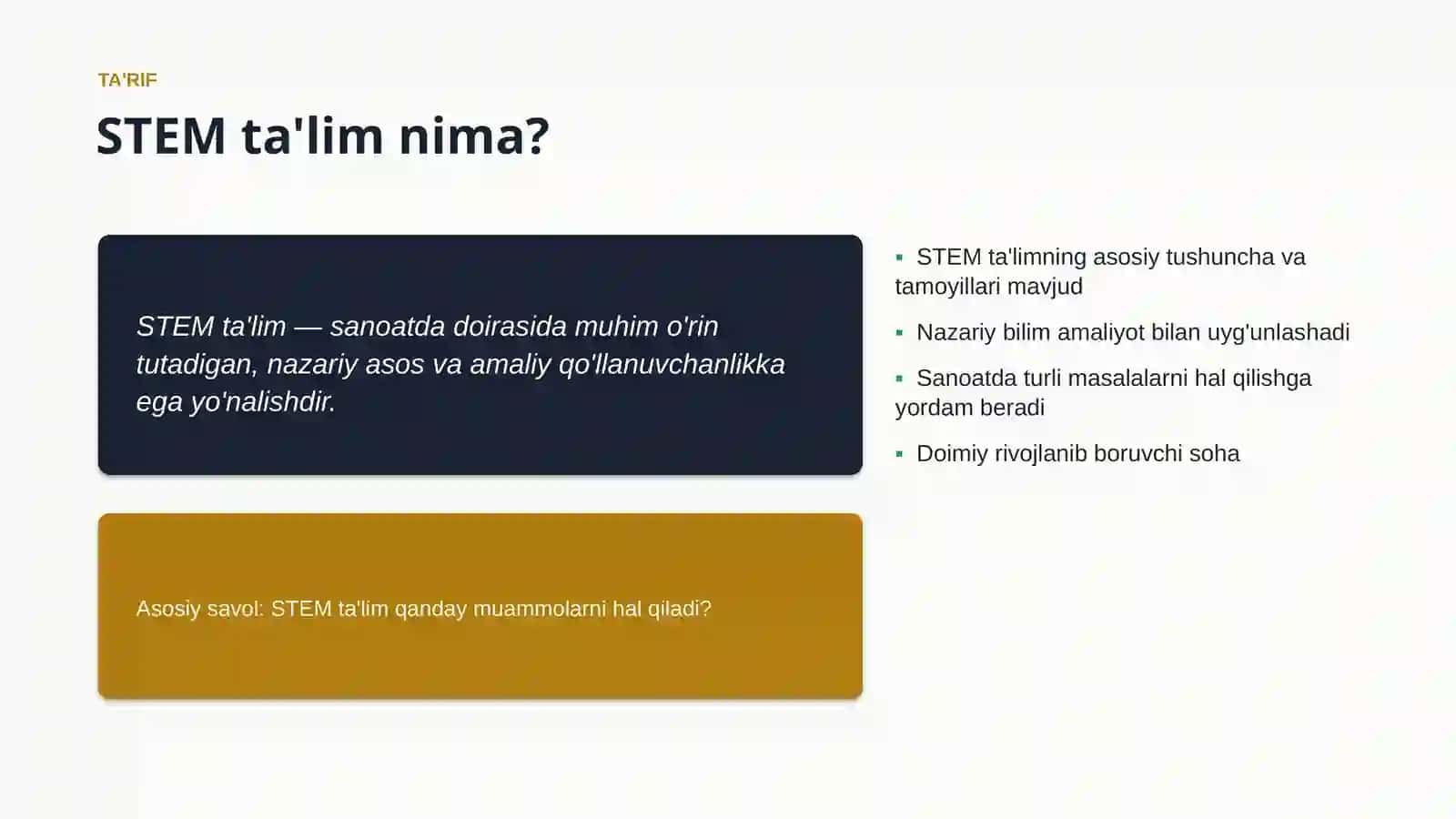 STEM ta'lim 4