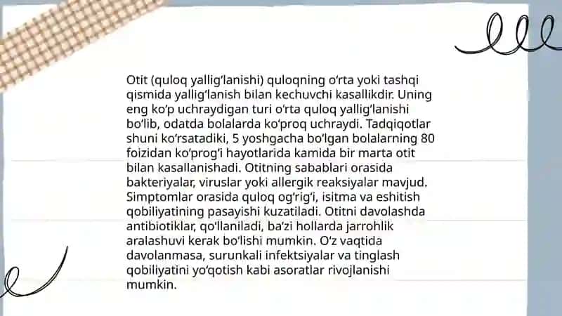 Quloq parrandalari 4