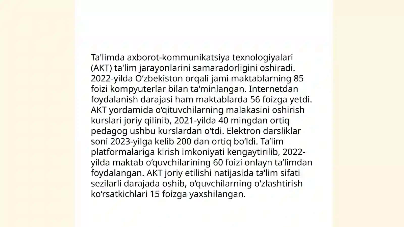 O'qitishni texnologiyalashtirishda metod va vositalar 4