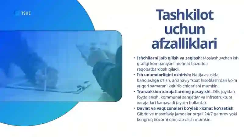 Moslashuvchan ish tartibi 4