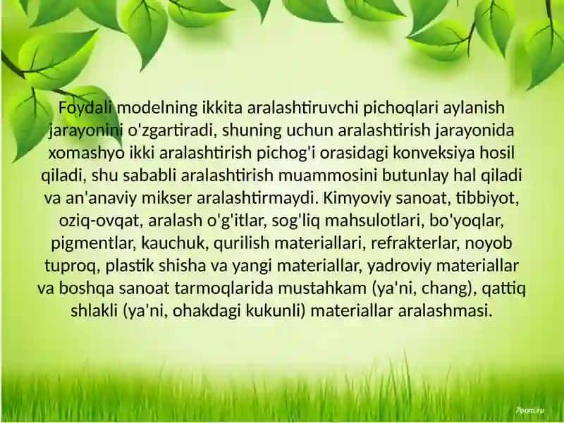 VORTEX Ko'pfunktsiyali Mikser 4
