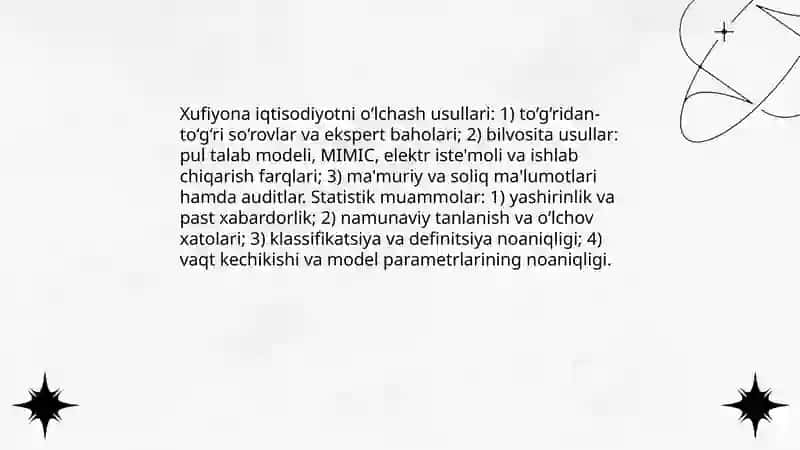 Xufiyona iqtisodiyot 4