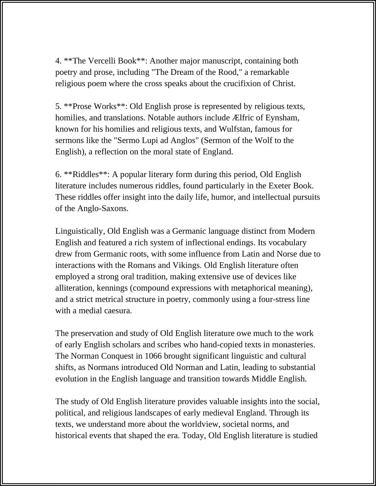 PERIODS OF ENGLISH LITERATURES 4
