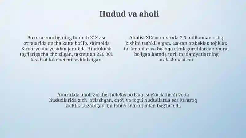 Buxoro amirligining tashkil topishi 4