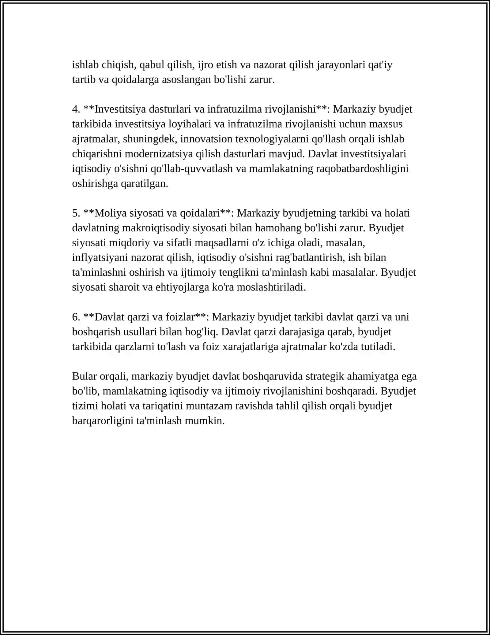 BYUDJET TIZIMI HOLATI 4