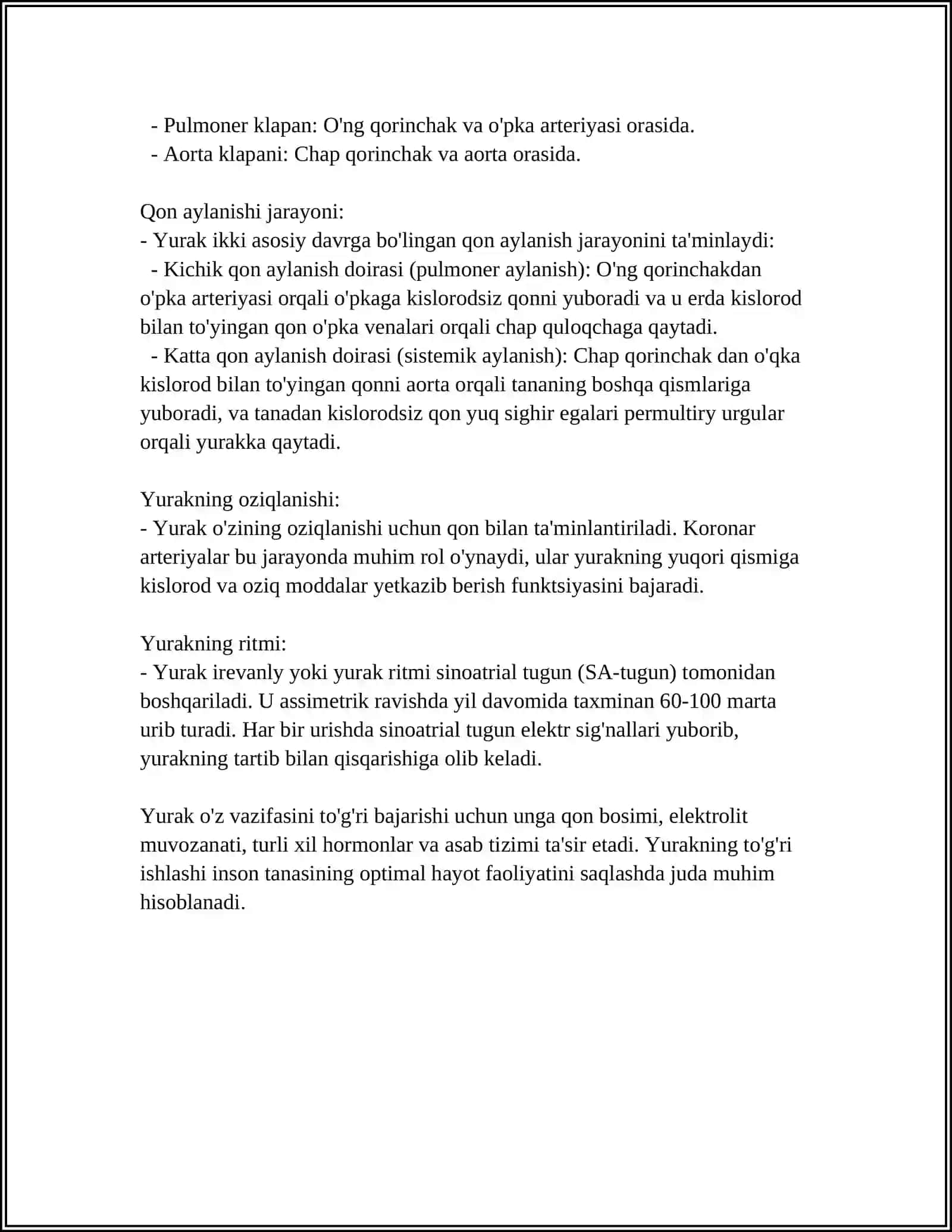 YURAK FIZIOLOGIYASI 4