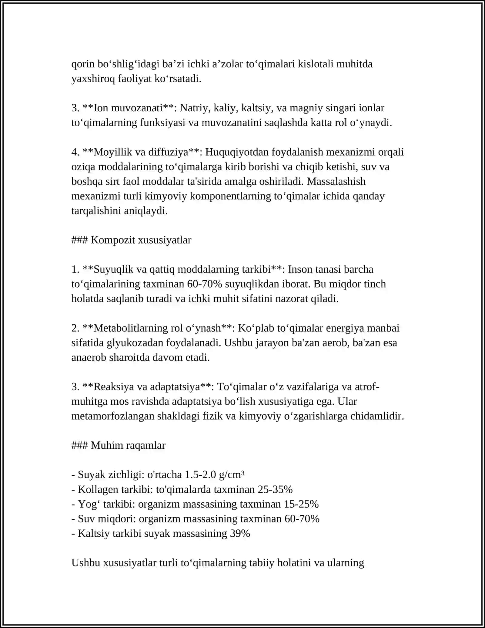 TUYOQ KAFTI TOʻQIMALARNING CHIRISHI 4