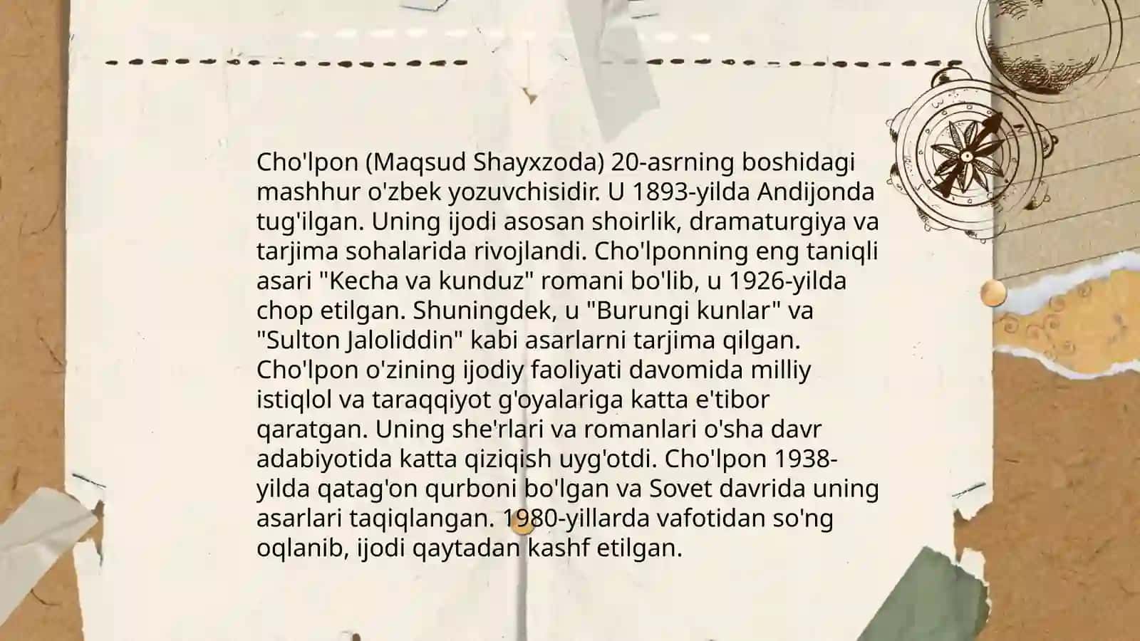 Cho'lpon 4