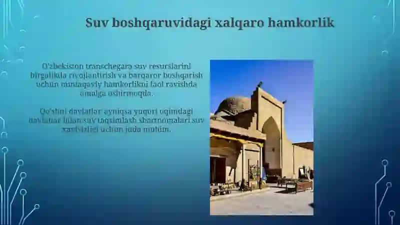 Oʻzbekiston kanallari va suv omborlari 4