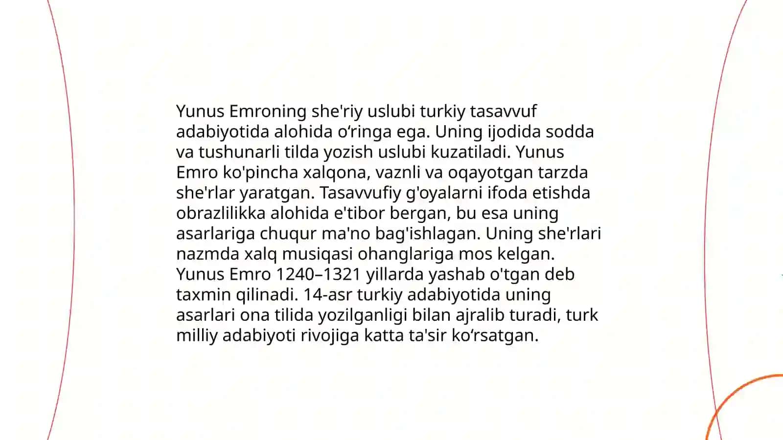 Yunus Emro asarlari tahlili 4