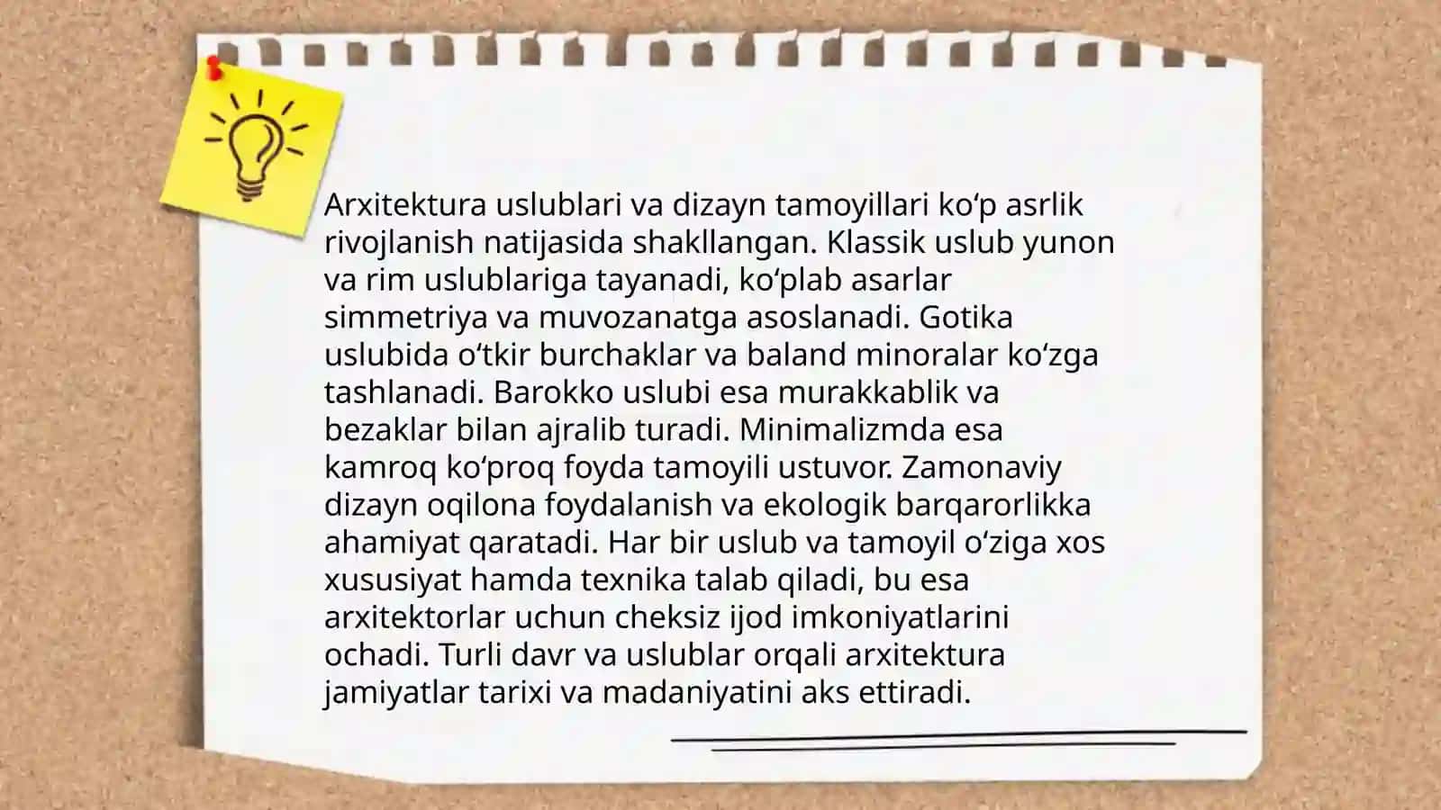 Madaniy-marifiy obyektlarni loyiha qilish 4