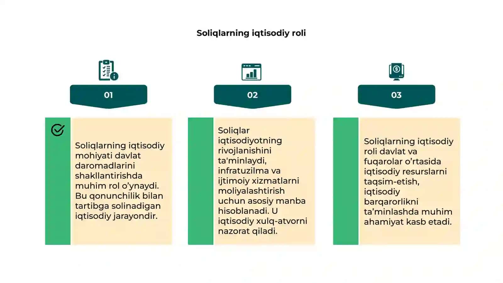 Soliqlarning iqtisodiy mohiyati 4