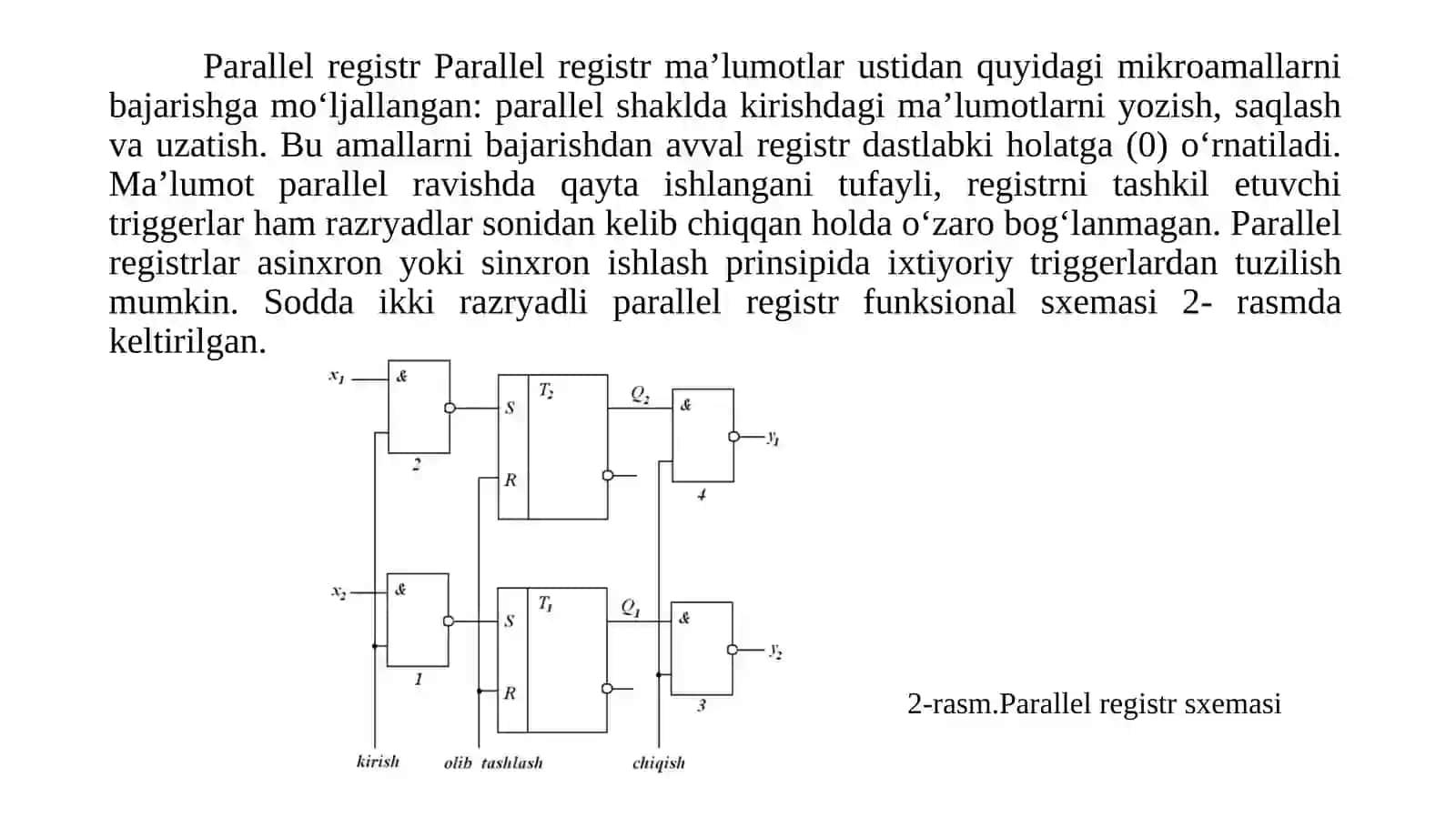 Registr, Coder va Decoderlar 4