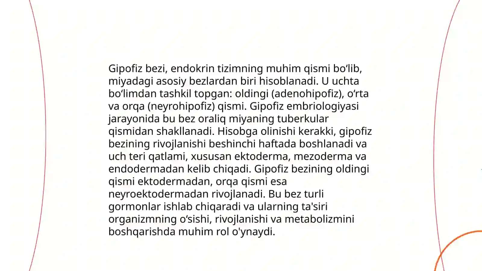 Endokrin tizimi flogenezi va buzilishi 4