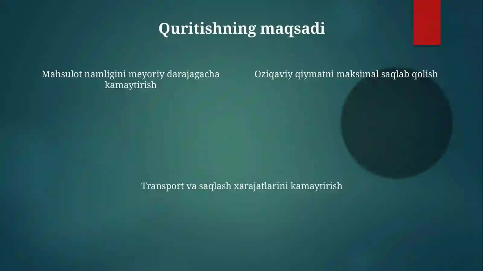 Quritishning ahamiyati 4