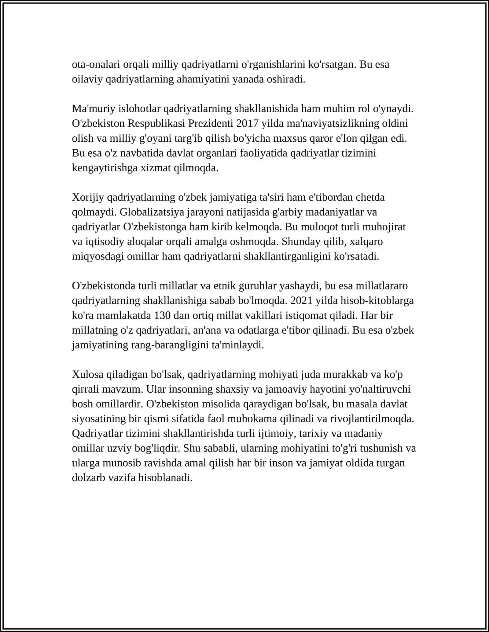 QADRYATLAR FALSAFASI 4