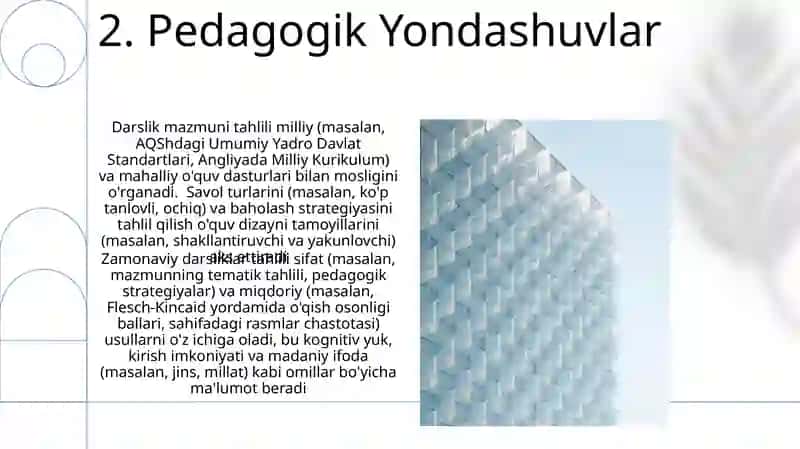 Zamonaviy darsliklar tahlili 4