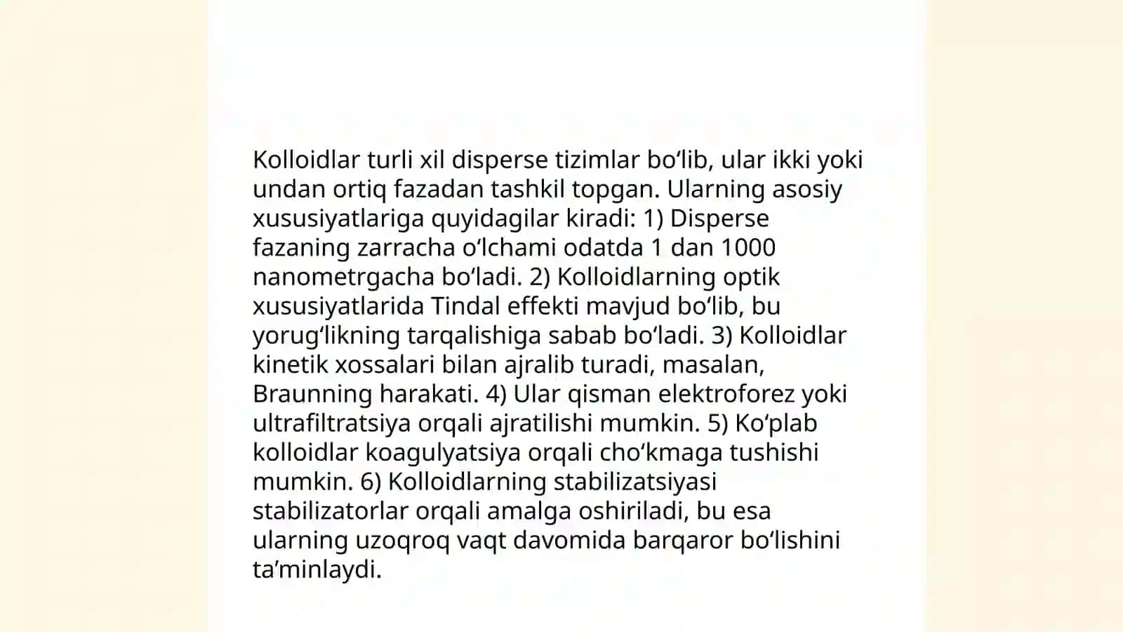 Dispers sistemalarning fizik kimyosi 4