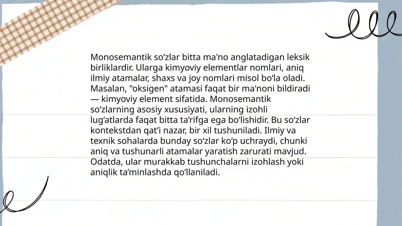 Termenlarning monosemantik xarakteri 4