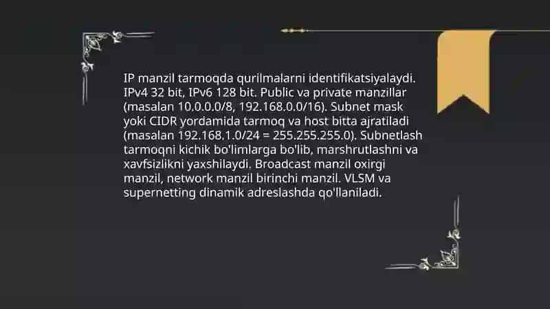 Internet va veb texnologiyalarining asosiy tushunchalari 4