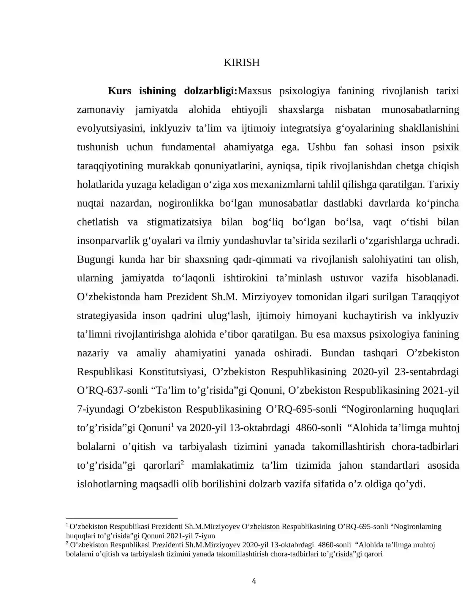 MAXSUS PSIXOLOGIYA FANINING RIVOJLANISH TARIXI 4