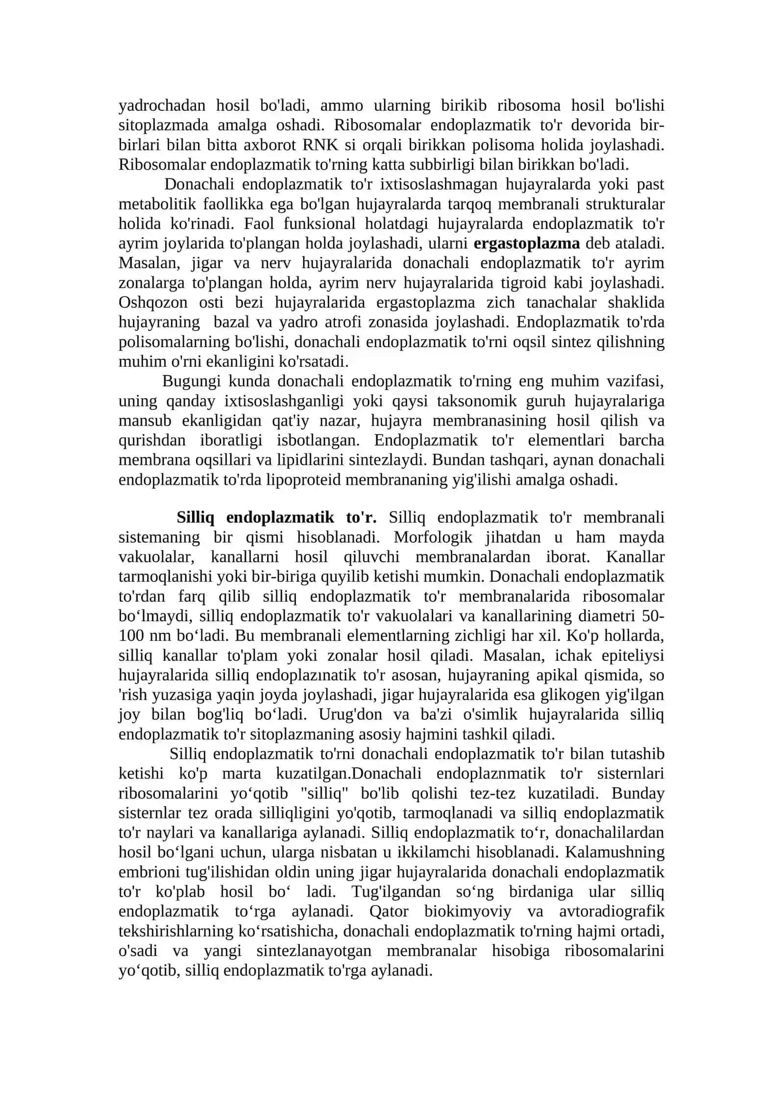 Bir membranali organoidlar 4