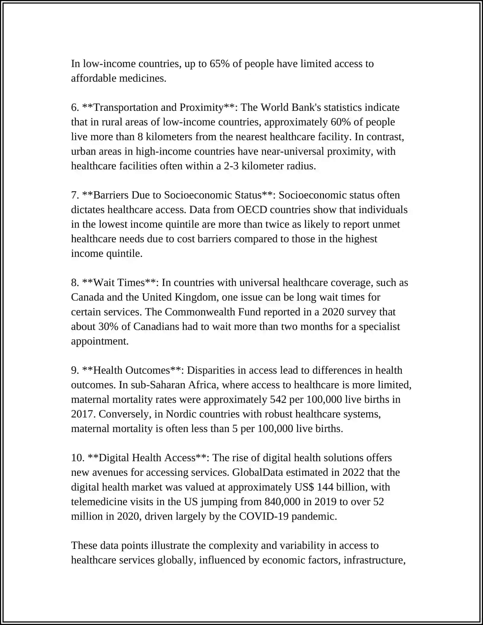 Theme: HEALTH CARE ISSUE 4