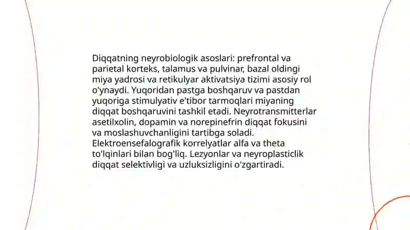 Psixologiyada:Diqqat,sezgi, idrok mavzulari 4