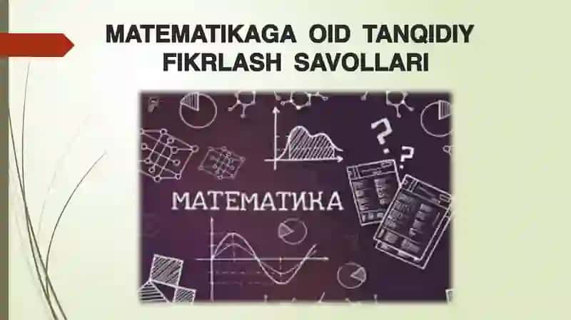 Tanqidiy Fikrlash 4