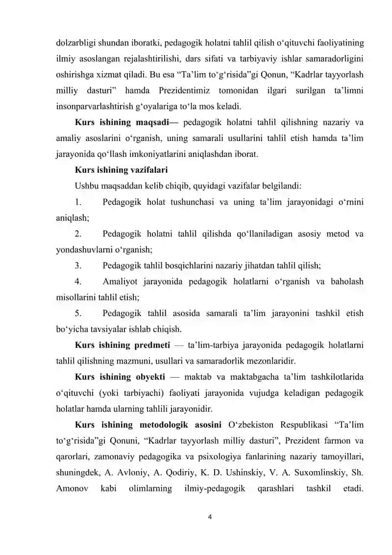 PEDAGOGIK HOLATNI TAHLIL QILISH USULLARI 4